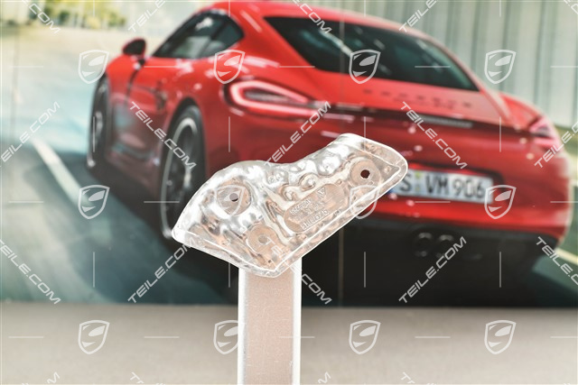 Rear bumper spoiler / lower lining holder, L