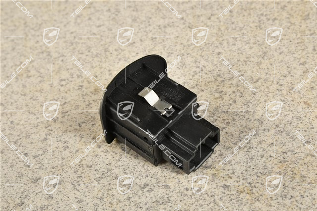 Potentiometer / Regler Potentiometer Dimmen der Beleuchtung beim Kombiinstrument, Schwarzmatt