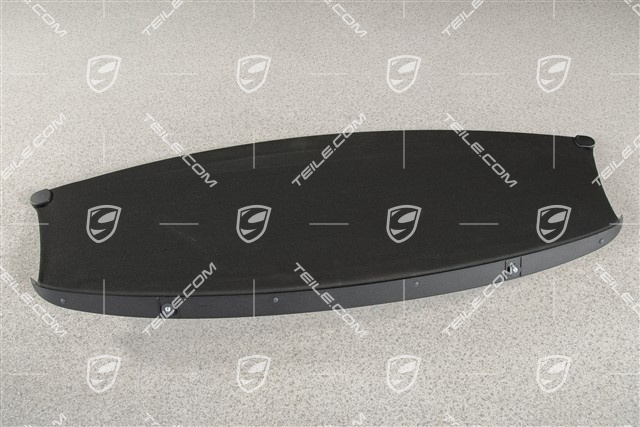 Abdeckung, Heckklappe, Schwarz