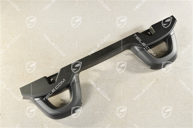 Rollover bar trim, rear part, Black matte, Spyder