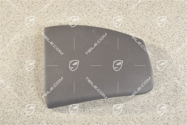 Centre console side trim, leatherette, Space Grey, R