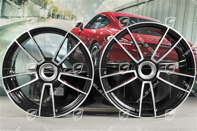 20+21-inch wheel rim set Turbo Sport 4, rims: front 9J x 20 ET41 + rear 11,J x 21 ET67