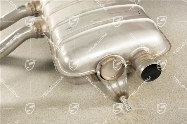 Rear muffler, V6 3.6 220KW
