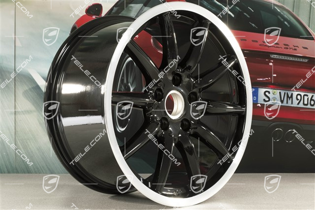 19" Felge "Carrera Sport", 10J x 19 ET42, Hochglanz Schwarz