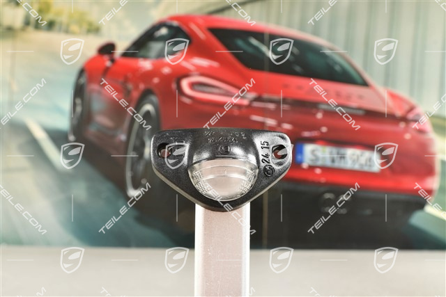 Klosz lampki podświetlenia tablicy / oświetlenie tablicy rejestracyjnej, L=R