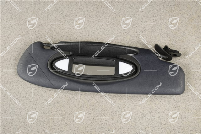Sonnenblende, Coupe, Kunstleder, Seeblau, R