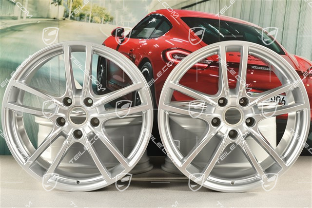 20-inch Cayenne Sport COUPE Design wheel rim set, 10,5J x 20 ET55 + 9J x 20 ET50