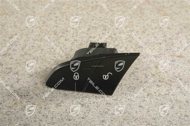 Zentralverriegelung Schalter, Schwarz matt, L