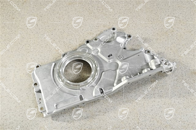 Join flange, front, V8
