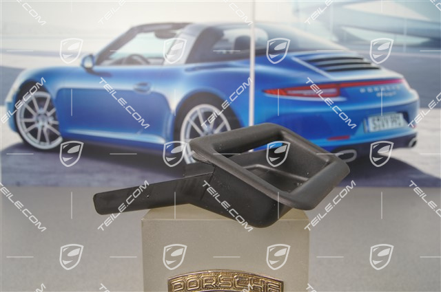 Sicherheitsgurt Abdeckung / Rosette, Targa, L=R