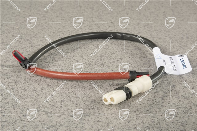 Brake pad wear sensor / warning contact, front axle, C2S / GTS, L