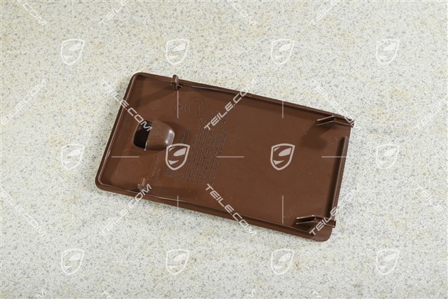 Sicherungskastendeckel / Abdeckung, A-Säulenverkleidung, Trüffelbraun
