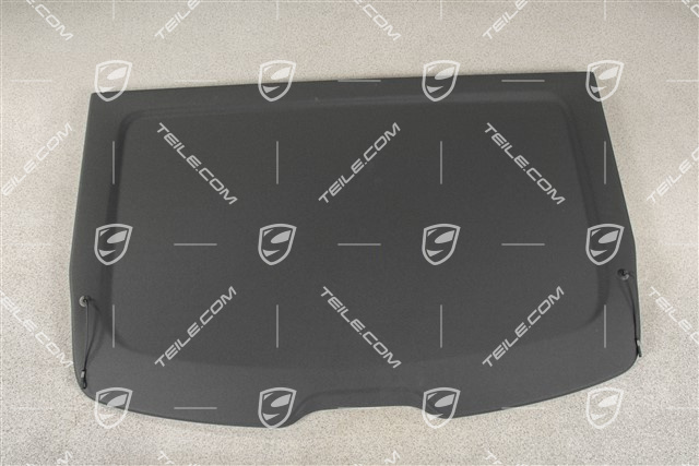 Kofferraumabdeckung, Schwarz