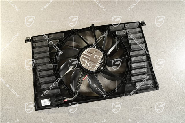 Kühlluftführung mit Lüfter, Turbo / GTS