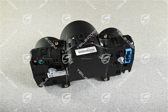 Turbo, Prędkościomierz / licznik / zegary, Tarcze zegarów czarne