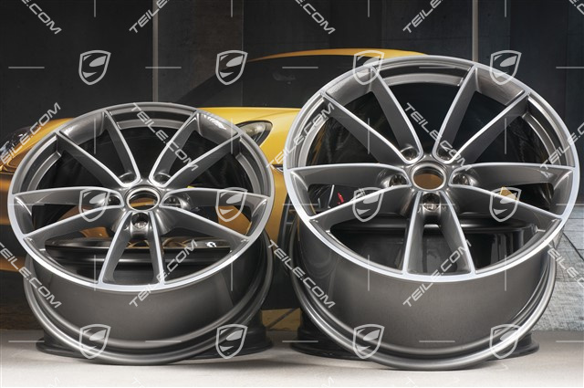 20+21" Komplet felg Carrera Classic, felgi: przednie 8,5J x 20 ET53 + tylne 11,5J x 21 ET67