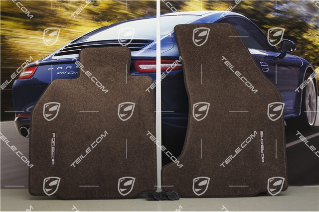 Komplet dywaników podłogowych, 2-częściowy, modele z BOSE Surround Sound-System, brązowy cocoa