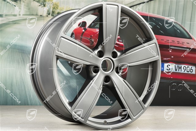 22-inch wheel rim, Sport Classic, 10J x 22 ET48, Platinum satin-matt