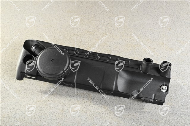 Air/ Oil separator, cyl. 5-8, black, Turbo