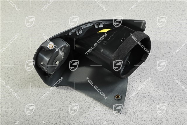 Seitendüse / Defrosterblende, Graffitigrau, L