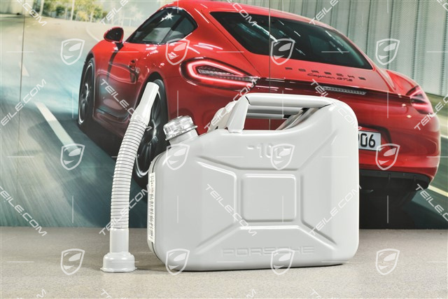 "911 Dakar" Benzin-/Reservekanister / Kraftstoff Behälter, Porsche-Schriftzug, 10L