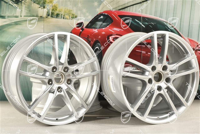 20-inch Cayenne Sport COUPE Design wheel rim set, 10,5J x 20 ET55 + 9J x 20 ET50