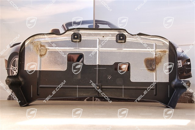 Underbody panel, Turbo