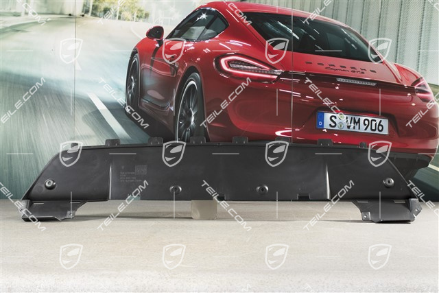Frontspoiler / Unterbodenverkleidung, vorne, Schwarz