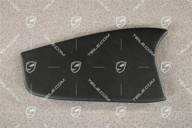 Coupe/ Targa, Centre console / tunnel cover, Leatherette, Lateral, Black, R