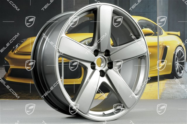 21-inch Sport Classic, alloy wheels set, 9J x 21 ET26 + 10J x 21 ET19, Platinum satin-matt