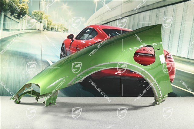 Wing / Fender, front, Charging cap / lid electrically operated, L