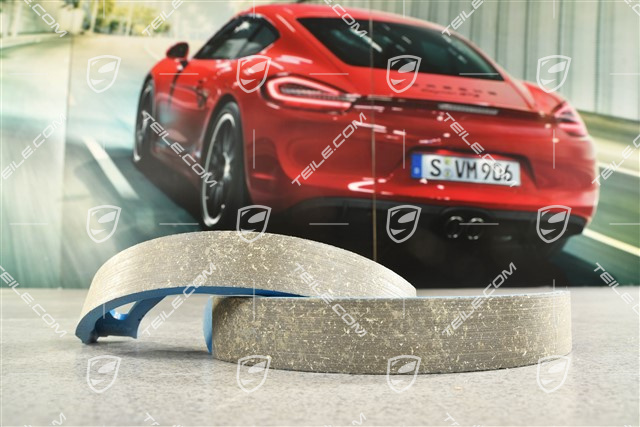 1 Set Handbrake / brake shoe, rear axle (2 pcs.) / increased payload
