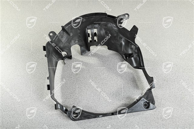 Prowadnica powietrza, tylna, R