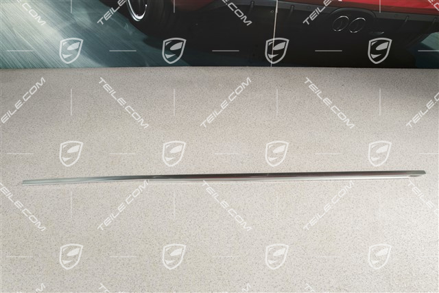 Zierleiste für Türverkleidung, Aluminium eloxiert, Coupe, R