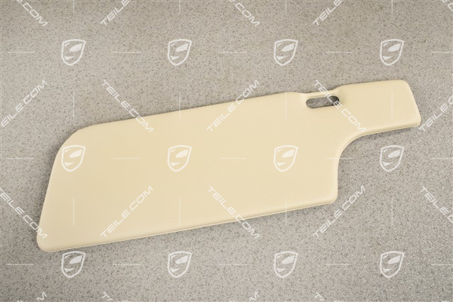 Sonnenblende, mit Spiegel, beige/schwarz, coupé, R