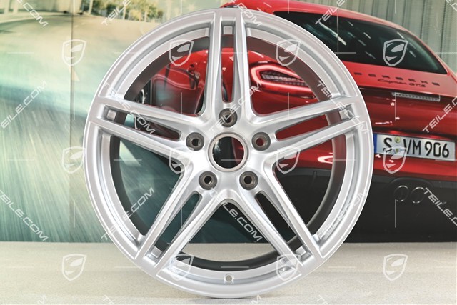 19" felga Carrera VI, 11J x 19 ET56, srebrny brylantowy / Brilliantsilber