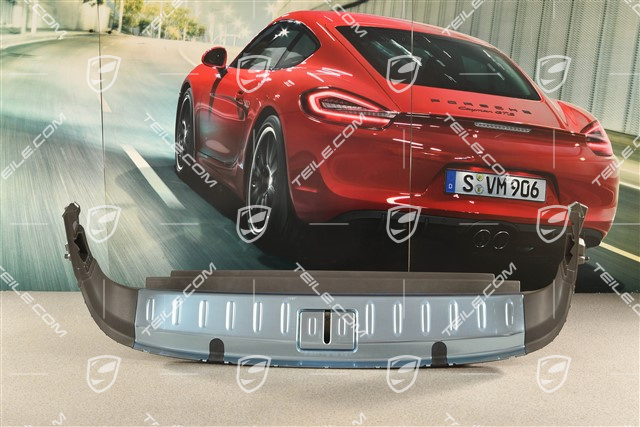 Sport Turismo, Kofferraum Schlossabdeckung / Schlossträger Blende, Edelstahl, Achatgrau