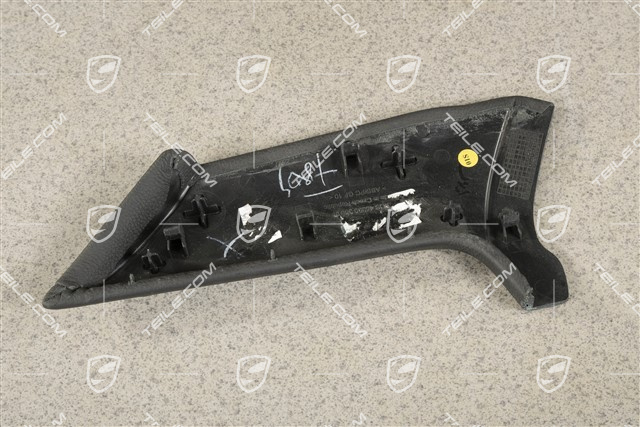 Mittelkonsole, Blende seitlich, Kunstleder, Schwarz, R