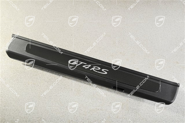 Einstiegleiste / Schwellerblende, Carbon, Cayman GT4 RS, L