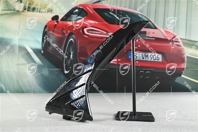 Heckspoilerblende, Schwarz, R