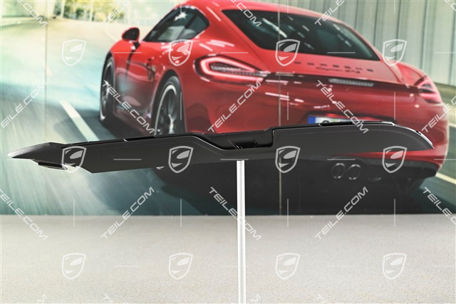 Trim for front bumper retaining frame, Black matte, R