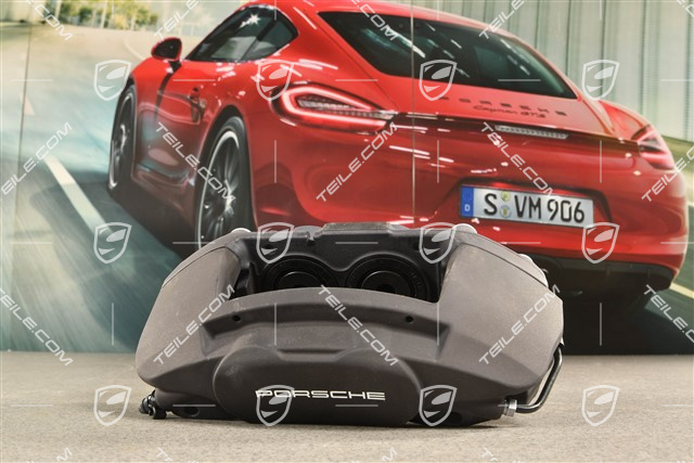 Zacisk hamulcowy przedniej osi, Czarny, L