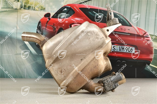 Rear muffler 2,0L, L