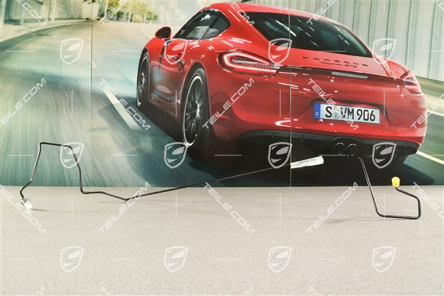 Brake line, front, R