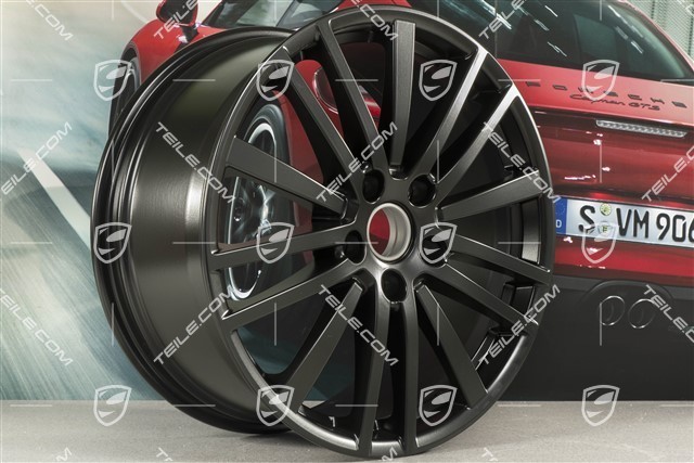 20" Felge "Panamera Design" / GTS, 9,5J x 20 ET71, schwarz seidenmatt