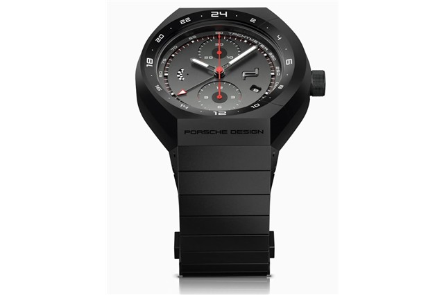 Porsche Design Uhr Monobloc Actuator 24-H-Chronotimer All Black, Durchmesser 45,5 mm