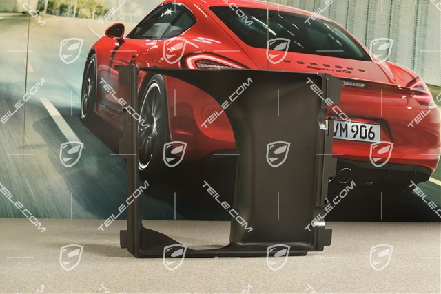 4,2 TDI, Air guide / duct, lateral, R