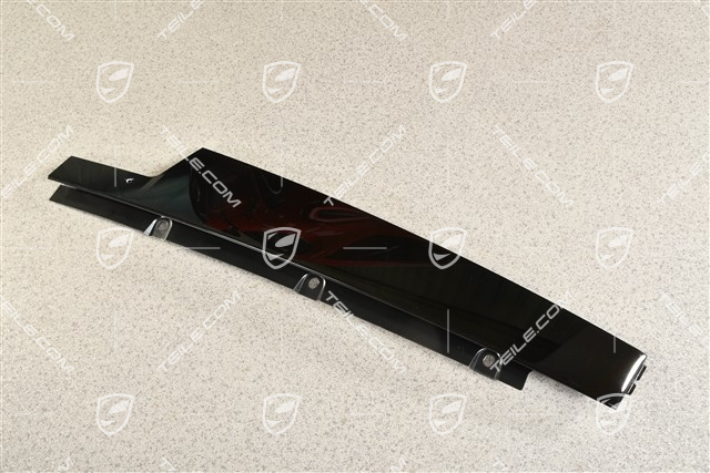 B-Säule Außen Blende, Vorne, Schwarz, Coupe, R