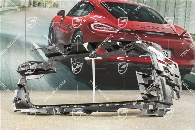 Retaining frame, lateral, black mat, L