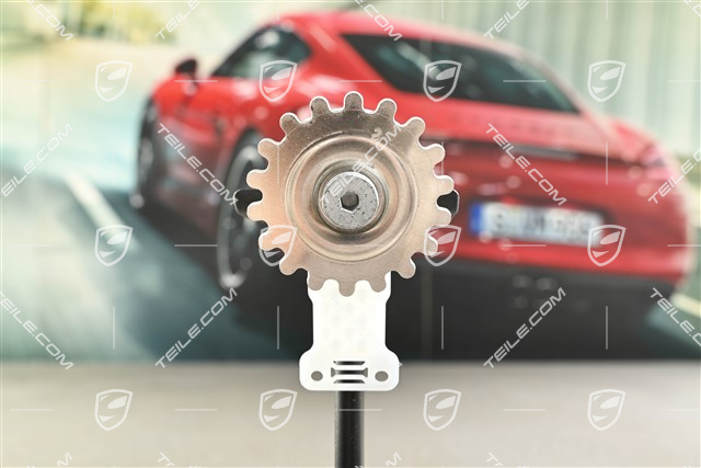 Śruba regulacji mechanizmu szyby bocznej, Cabrio, L=R